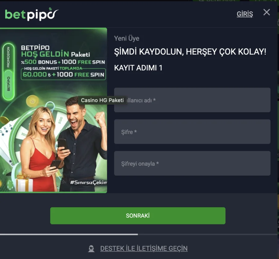 Betpipo casino